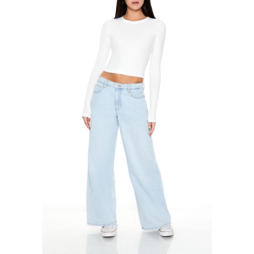 New Mid-Rise Baggy Forever 21 Jeans Size 27 *Fast Shipment* New Jeans, Order Now